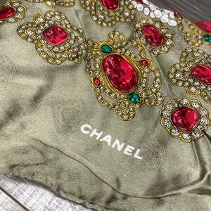 Designer Silk Head Scarf